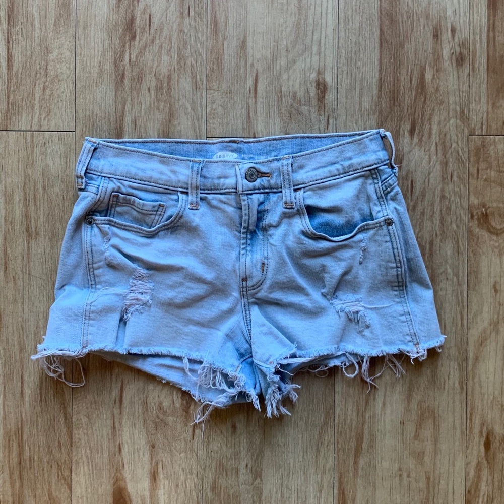Old Navy Light Wash Jean Shorts